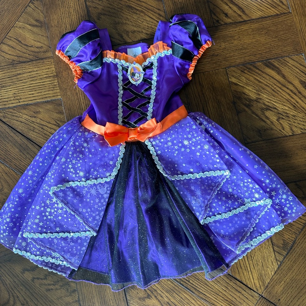 Authentic Disney Store - Minnie Mouse Witch Dress with hat